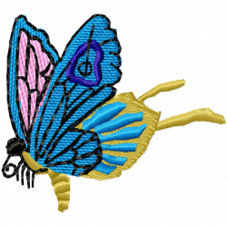Butterfly Embroidery Design 2